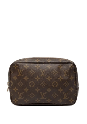 Louis Vuitton Pre-Owned 1986 Monogram Trousse Toilette 23 clutch bag - Brown