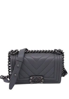 CHANEL Pre-Owned leather crossbody bag - Grey