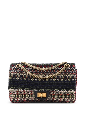 CHANEL Pre-Owned Paris-Salzburg Reissue 2.55 Flap Bag Quilted Tweed 225 shoulder bag - Multicolour