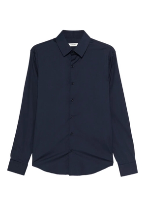 SANDRO seamless buttoned shirt - Blue