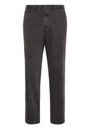 Boggi Milano cotton trousers - Brown