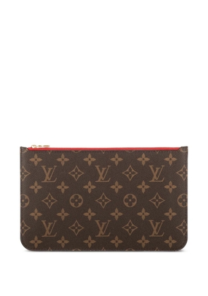 Louis Vuitton Pre-Owned monogram zip pouch - Brown