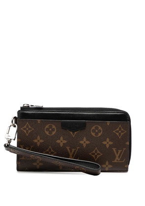 Louis Vuitton Pre-Owned 2021-2025 Monogram Macassar Zippy Dragonne long wallets - Brown