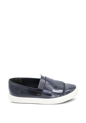 Vince Coventry Kiltie fringed slip-on sneakers - Black