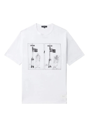 Comme des Garçons Homme graphic T-shirt - White