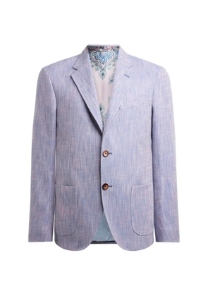 ETRO single-breasted blazer - Purple