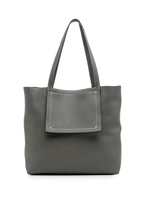 Hermès Pre-Owned 2022 Taurillon Clemence Cabasellier 46 tote bag - Grey