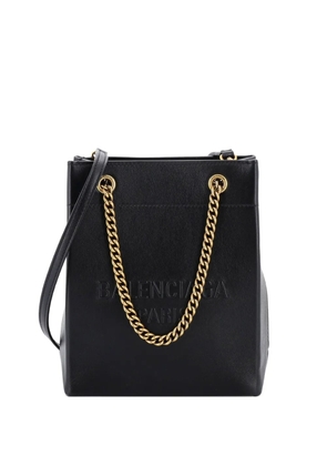 Balenciaga Pre-Owned Duty Free Phone Holder Leather crossbody bag - Black