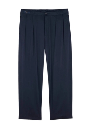 Paul & Shark pleated straight-leg trousers - Blue