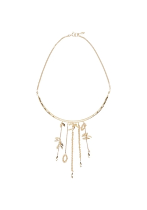 ISABEL MARANT leaf-pendant necklace - Gold