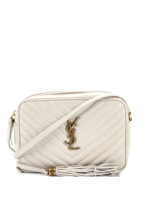 Saint Laurent Pre-Owned Lou Camera Bag Matelasse Chevron Leather Small crossbody bag - Neutrals