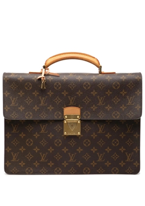Louis Vuitton Pre-Owned 2008 Monogram Serviette Conseiller business bag - Brown