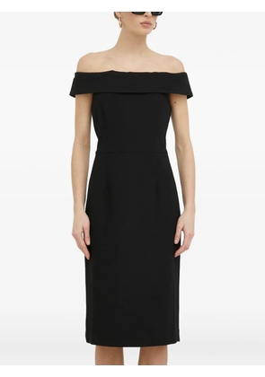 IVY OAK off-shoulder midi dress - Black