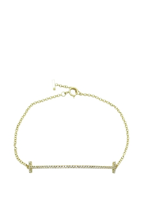 Tiffany & Co Eyewear 18K yellow gold T-smile diamond bracelet