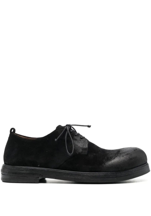 Marsèll Zucca Zeppa suede derby shoes - Black