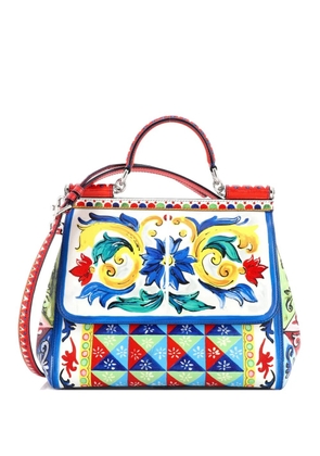 Dolce & Gabbana Pre-Owned Miss Sicily Bag Printed Leather Medium satchel - Multicolour