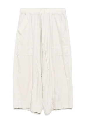 Julius drawstring trousers - White