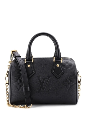 Louis Vuitton Pre-Owned Speedy Bandouliere Bag Monogram Empreinte Giant 20 crossbody bag - Black