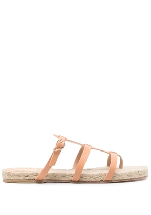 Castañer leather espadrilles - Neutrals