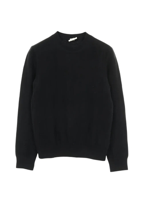 Hermès Pre-Owned 2000s crew-neck wool sweater - Black