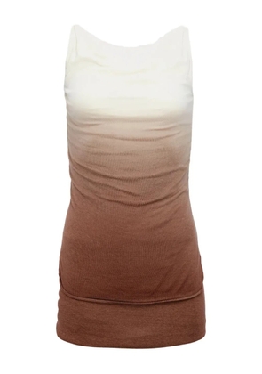 Aya Muse Rosa ombré dress - Brown