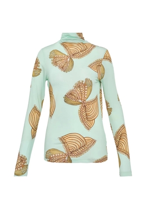 Ulla Johnson Aurelia turtleneck T-shirt - Green