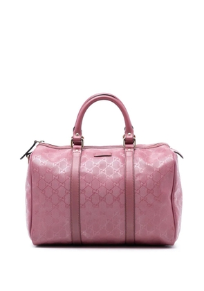 Gucci Pre-Owned 2016-2025 Medium GG Imprime Joy boston bag - Pink