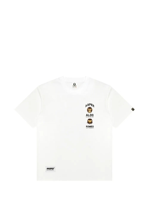 AAPE BY *A BATHING APE® graphic T-shirt - White
