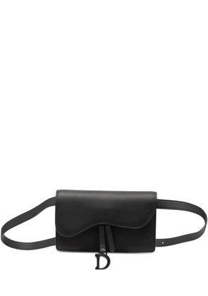 Christian Dior Pre-Owned 2018 Ultramatte Saddle belt bag - Black