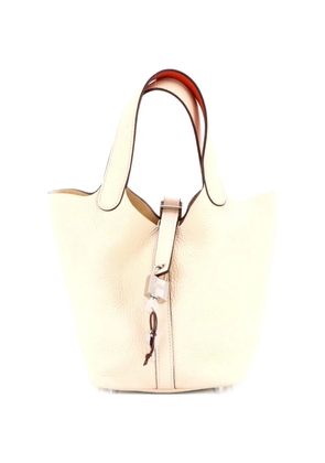 Hermès Pre-Owned Eclat Picotin Lock Bag Clemence PM tote bag - Neutrals