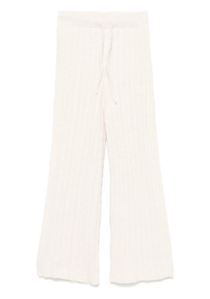 adidas cable-knit track pants - Neutrals