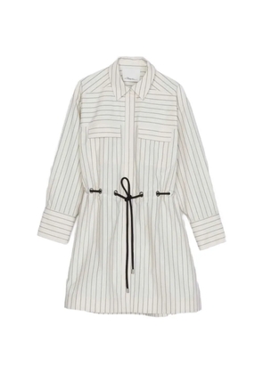 3.1 Phillip Lim striped mini dress - Neutrals