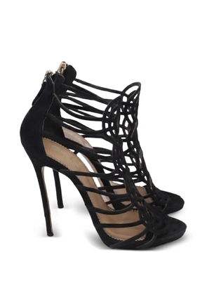 DSQUARED2 Strappy back-zipped sandals - Black