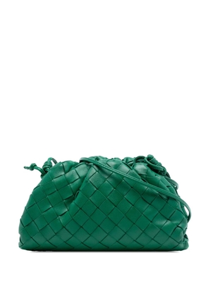 Bottega Veneta Pre-Owned 2012-2025 Nappa Intrecciato The Mini Pouch crossbody bag - Green
