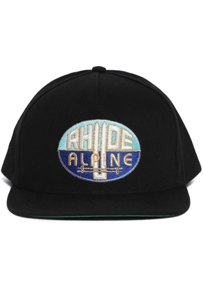 RHUDE Patch detail cap - Black