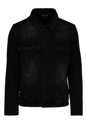 Hannes Roether buttoned chest-pocket shirt jacket - Grey