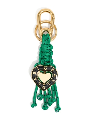 Bimba y Lola heart-charm rope keyring - Green