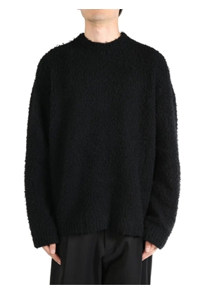 Uma Wang brushed-finish sweater - Black