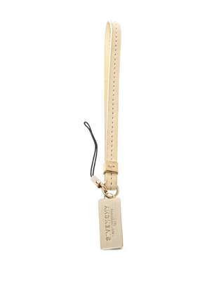 Givenchy Pre-Owned logo-plaque phone strap - Neutrals