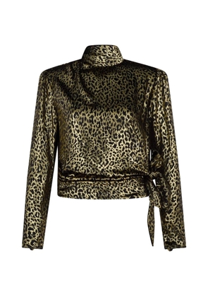 Libertine Vreeland side-tie top - Gold