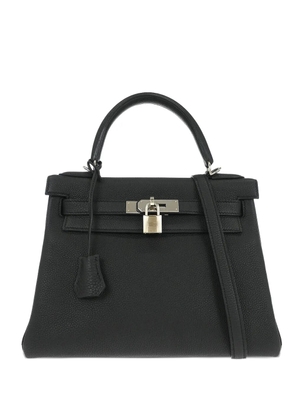 Hermès Pre-Owned 2018 28 Kelly Retourne tote bag - Black