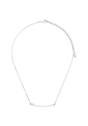 Swarovski arrow-pendant necklace - Silver