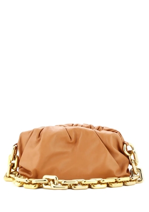 Bottega Veneta Pre-Owned The Chain Pouch Leather Teen shoulder bag - Brown