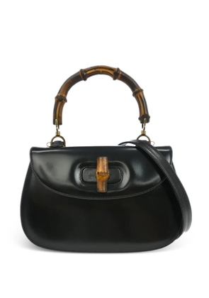 Gucci Pre-Owned 1990-2000s Bamboo two-way tote bag - Black