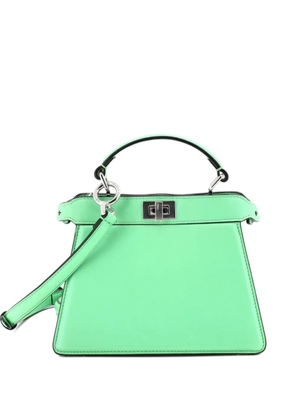 Fendi Pre-Owned Peekaboo ISeeU Bag Leather Petite crossbody bag - Green