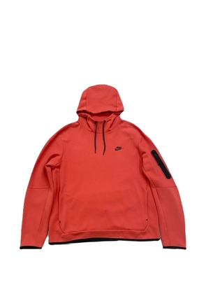 Nike logo-detail hoodie - Orange