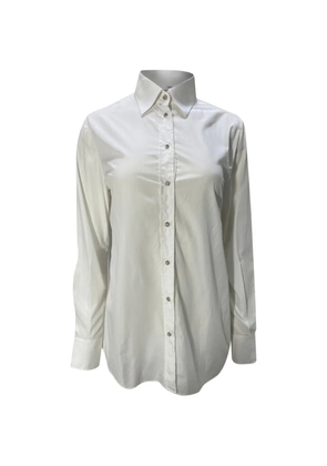 Dolce & Gabbana Pre-Owned pussy-bow long-sleeve shirt - White