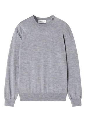 Lanvin crew-neck pullover - Grey