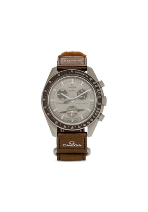 OMEGA xSwatch Moonswatch Mission to Saturn 42mm watch - Grey