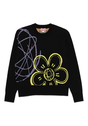Kenzo x Futura 2000 flower-print sweater - Black